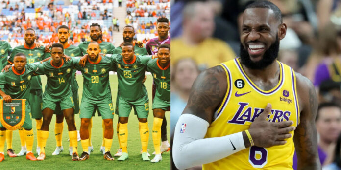 Lebron James, reaction, comparaison, joueur camerounais